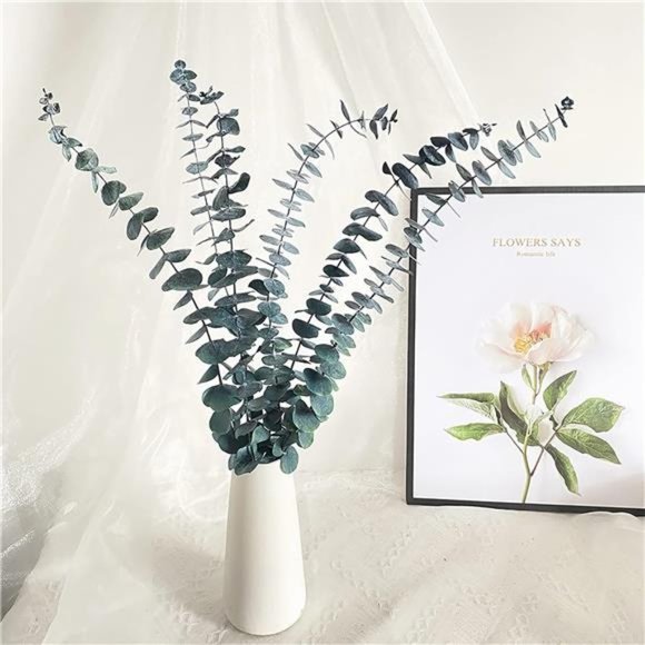 10 Pack Natural Dried Eucalyptus Bundle,17 inch/45cm Preserved Fresh Eucalyptus - Picture 5 of 7